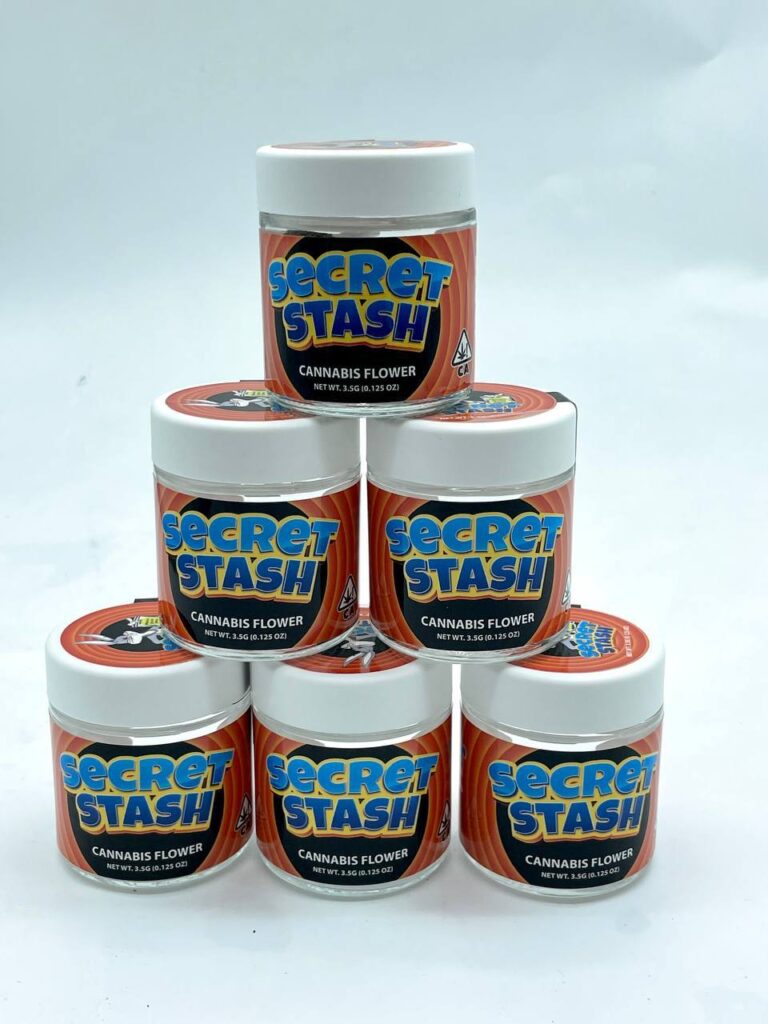 Proper Secret Stash Bag (With Jars)
