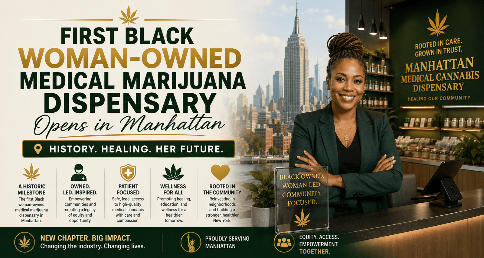 First Black Woman-Owned Medical Marijuana Dispensary