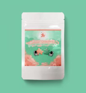 Apple & Watermelon Puzzle Gummies Premium Edibles Online For Sale