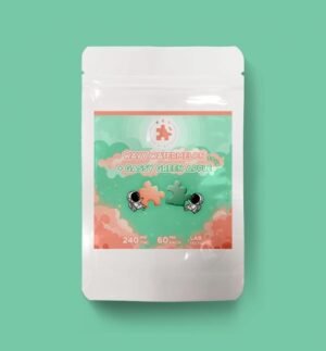Apple & Watermelon Puzzle Gummies Premium Edibles Online For Sale - Image 2