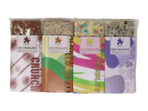 Choc'lit Crunch Bar Chocolate 500mg CBD Premium Edibles Online For Sale