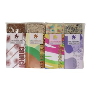 Choc'lit Crunch Bar Chocolate 500mg CBD Premium Edibles Online For Sale - Image 2