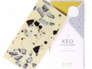Cookies ’N’ Crème Chocolate 500mg Premium THC Edible For Sale
