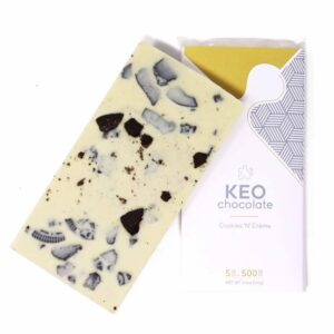 Cookies ’N’ Crème Chocolate 500mg Premium THC Edible For Sale - Image 2