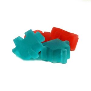 Hawaiian Island & Blue Raspberry Puzzle CBD Gummies Premium CBD Edible Online For Sale - Image 3