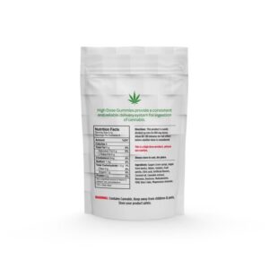 Raspberry Fruit Gummies Premium Indica Edible Online For Sale - Image 3