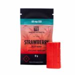 Strawberry Jelly Bomb 80mg CBD Premium Edible Online For Sale - Image 2
