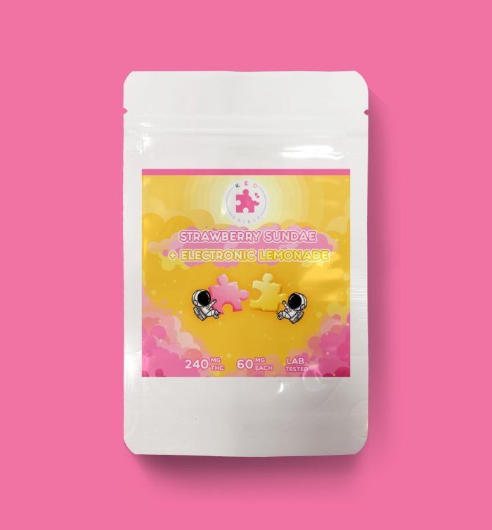 Strawberry Lemonade Puzzle Gummies Premium Hybrid Online For Sale - Imagen 2