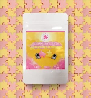Strawberry Lemonade Puzzle Gummies Premium Hybrid Online For Sale - Image 3