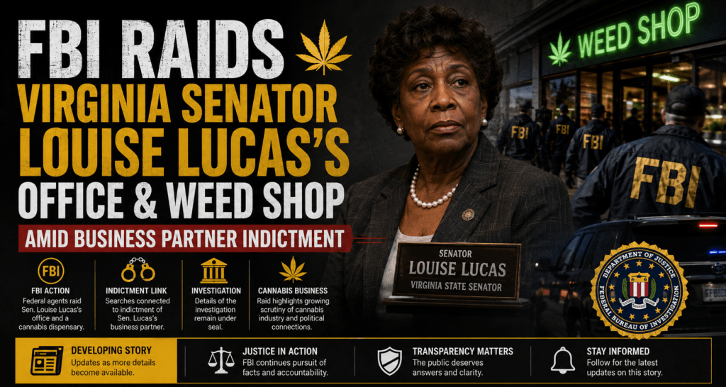 FBI Raid Louise Lucas