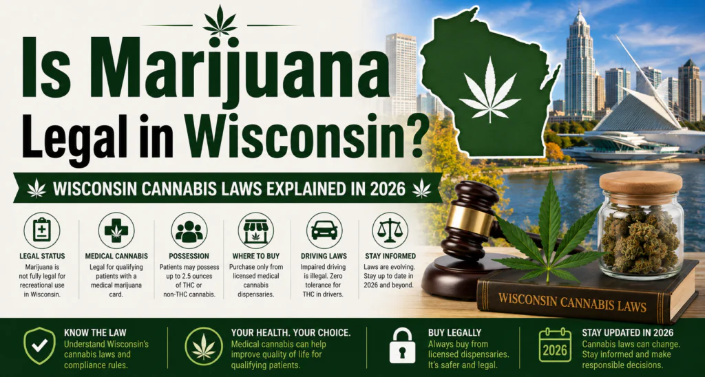 Is Marijuana Legal in Wisconsin? Wisconsin Cannabis Laws Explained in 2026