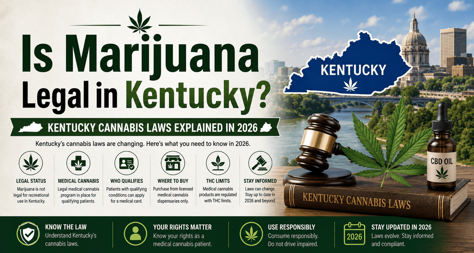 Is Marijuana Legal in Kentucky? Kentucky Cannabis Laws Explained in 2026