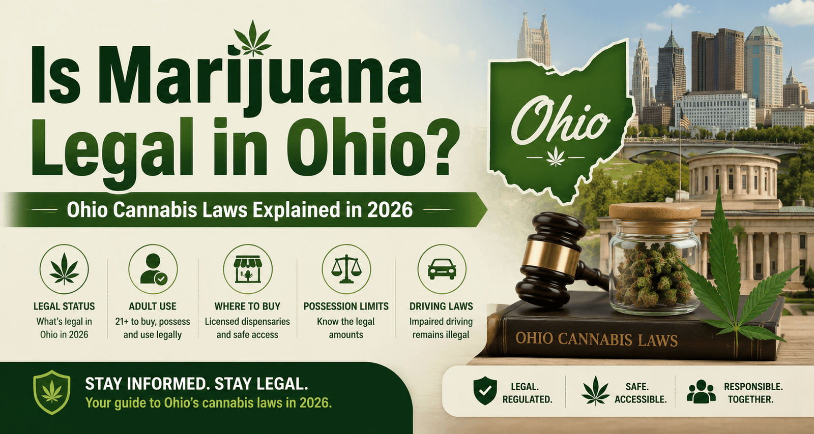 Is Marijuana Legal in Ohio? Ohio Cannabis Laws Explained in 2026