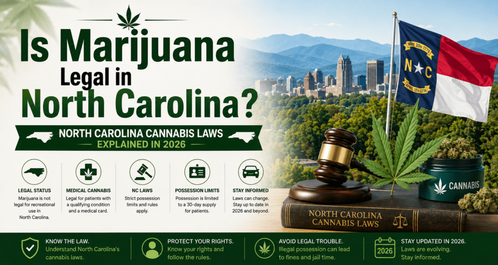 Is Marijuana Legal in North Carolina? North Carolina Cannabis Laws Explained in 2026