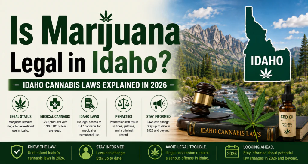 Is Marijuana Legal in Idaho? Idaho Cannabis Laws Explained in 2026