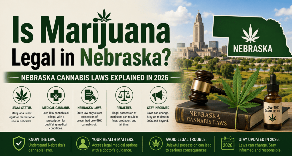 Is Marijuana Legal in Nebraska? Nebraska Cannabis Laws Explained in 2026