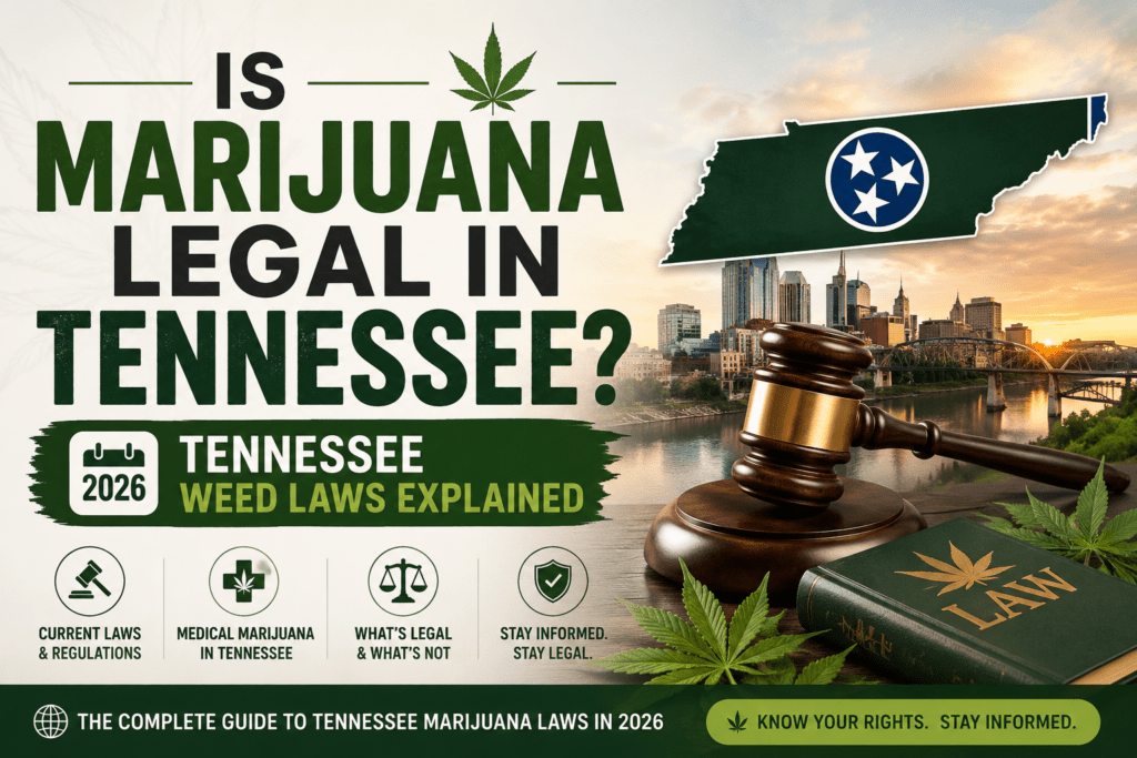 Is Marijuana Legal in Tennessee? 2026 Tennessee Weed Laws Explained