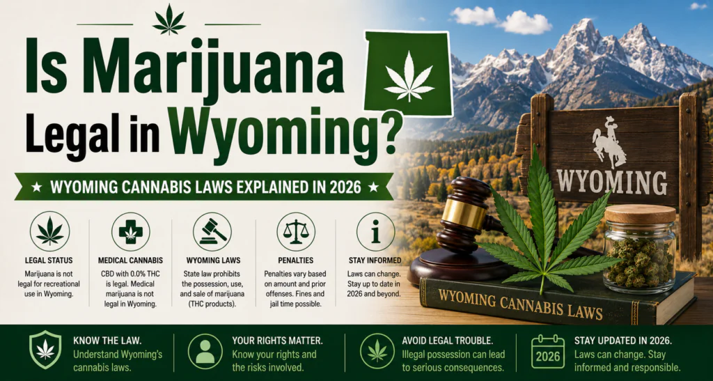 Is Marijuana Legal in Wyoming? Wyoming Cannabis Laws Explained in 2026