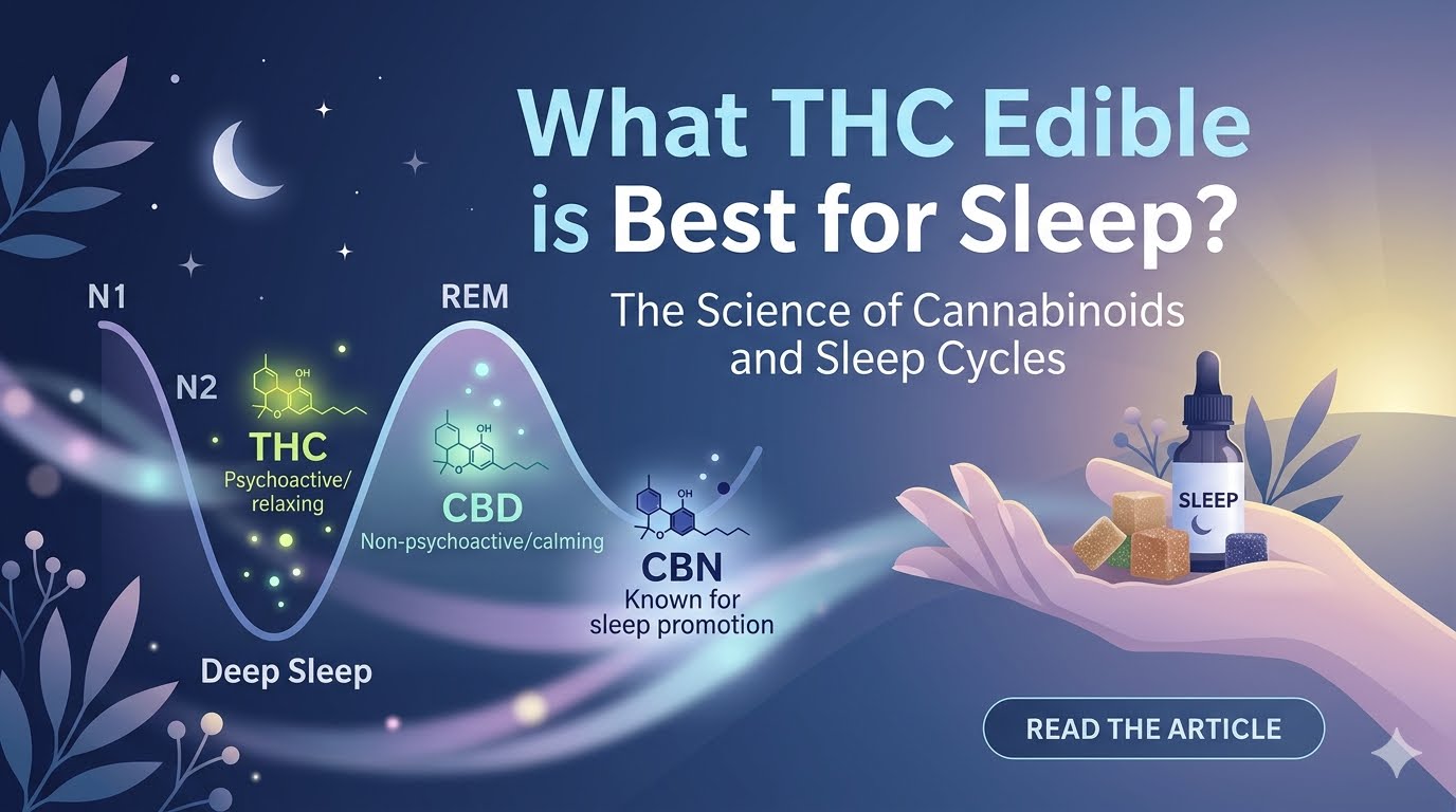 What THC edible is best for sleep?