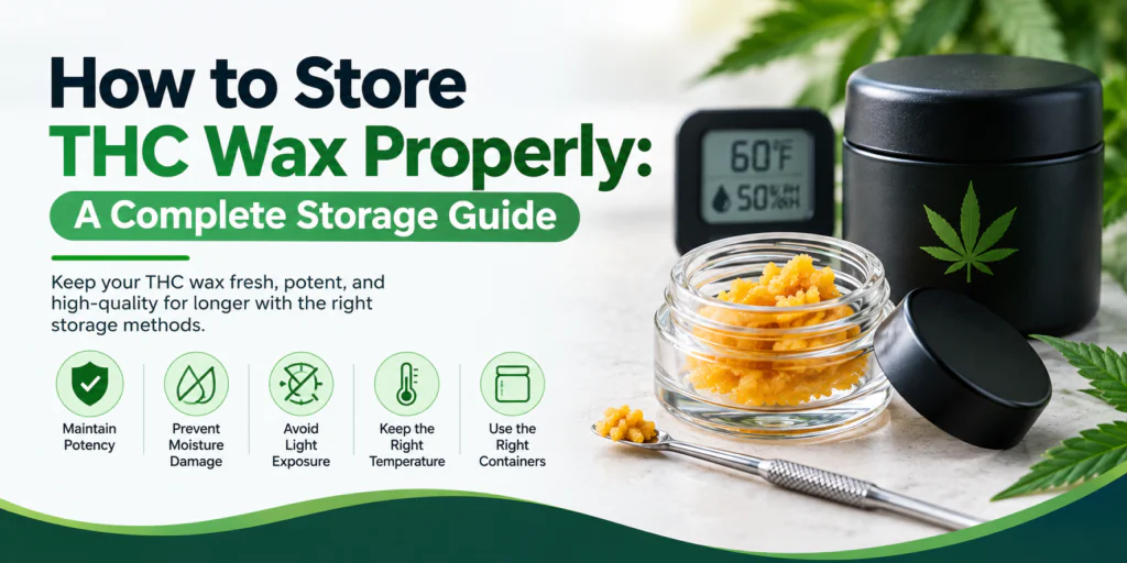 How to Store THC Wax Properly