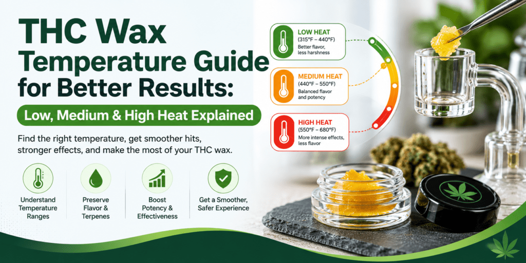 THC wax temperature guide