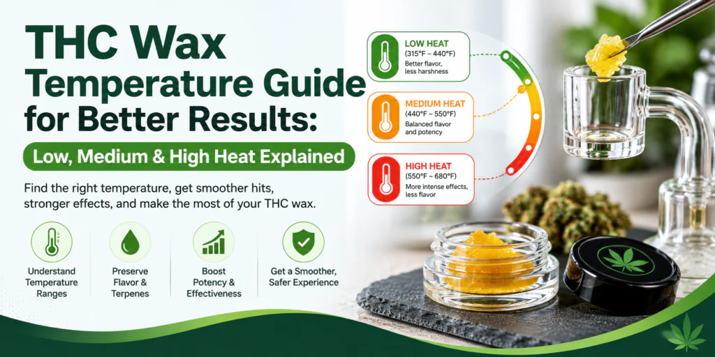 THC wax temperature guide