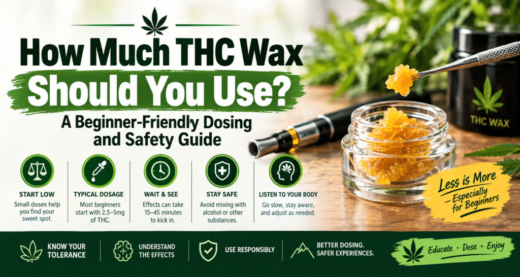 How Much THC Wax Should You Use? A Beginner-Friendly Dosing and Safety Guide