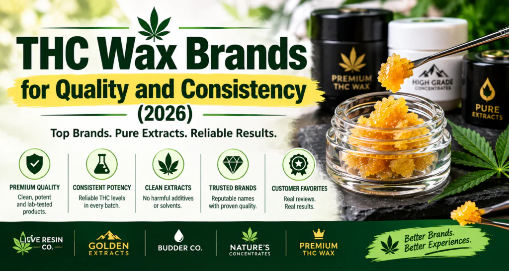 Best THC Wax Brands for Quality and Consistency