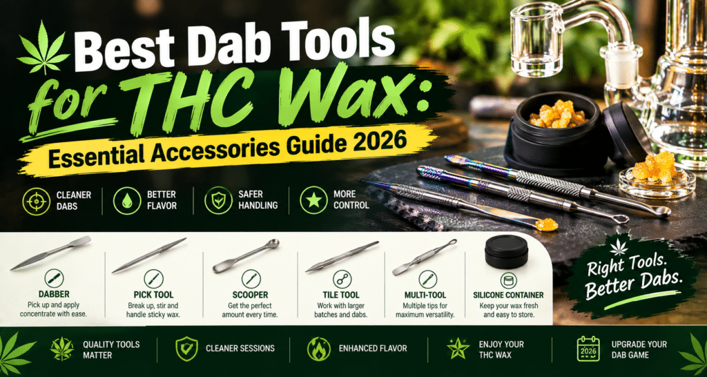 Best Dab Tools for THC Wax