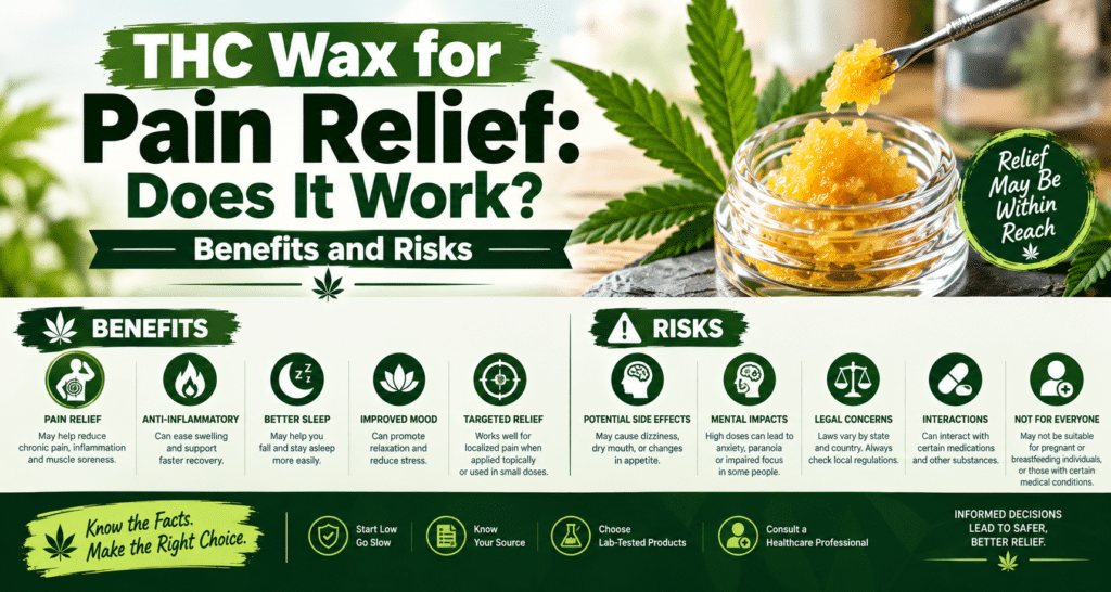 THC Wax for Pain Relief