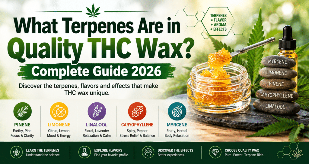 What Terpenes Are in Quality THC Wax?